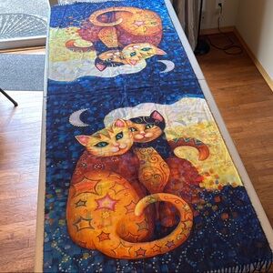 Colorful Cat Tapestry